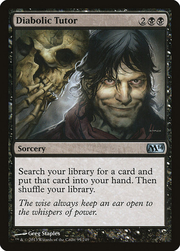 Diabolic Tutor | Magic 2014 | Star City Games