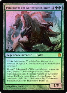 Mtg Planeswalker Deck MTG Mono-Green Hydra Commander Deck Polukranos, World Eater Magic Gathering Mtg Planeswalker Deck MTG Mono-Green Hydra Commander Deck Polukranos, World Eater Magic Gathering