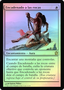 Magic: The Gathering - Chained To The Rocks (Incatenato Alle Rocce) - Rara - Set Theros