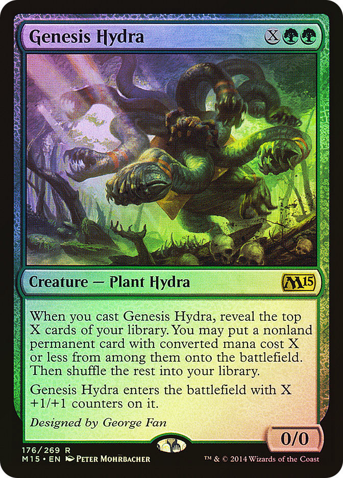 MTG FOIL Genesis Hydra - Magic 2015 #176 | eBay