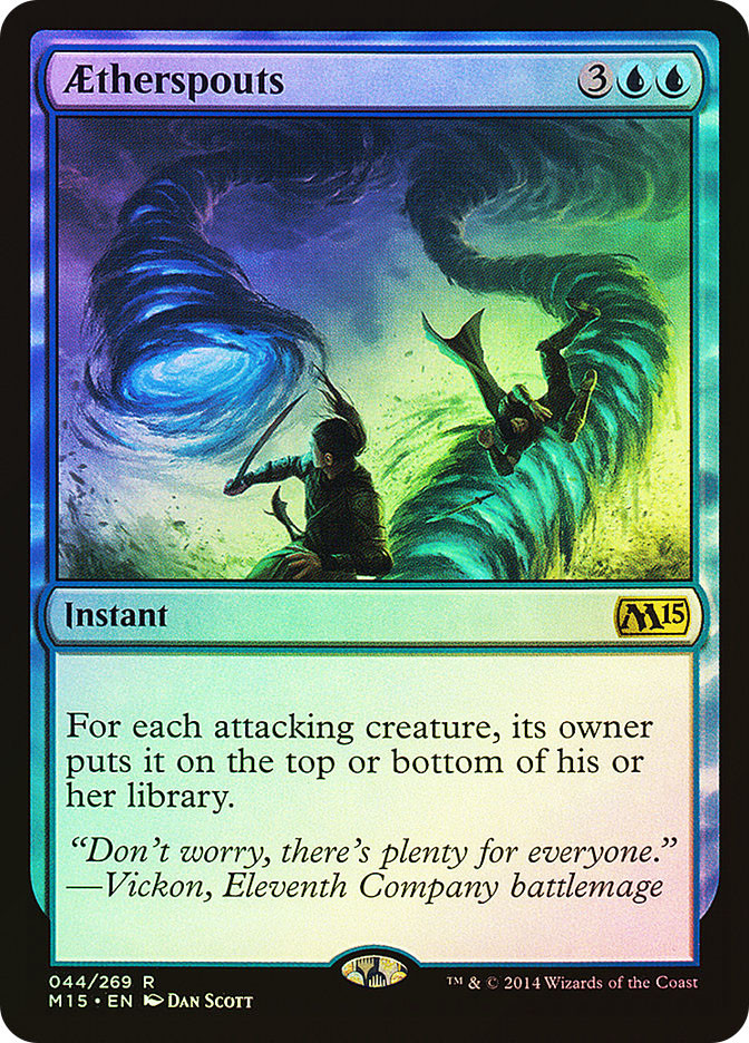 MTG FOIL Aetherspouts - Magic 2015 #44 | eBay