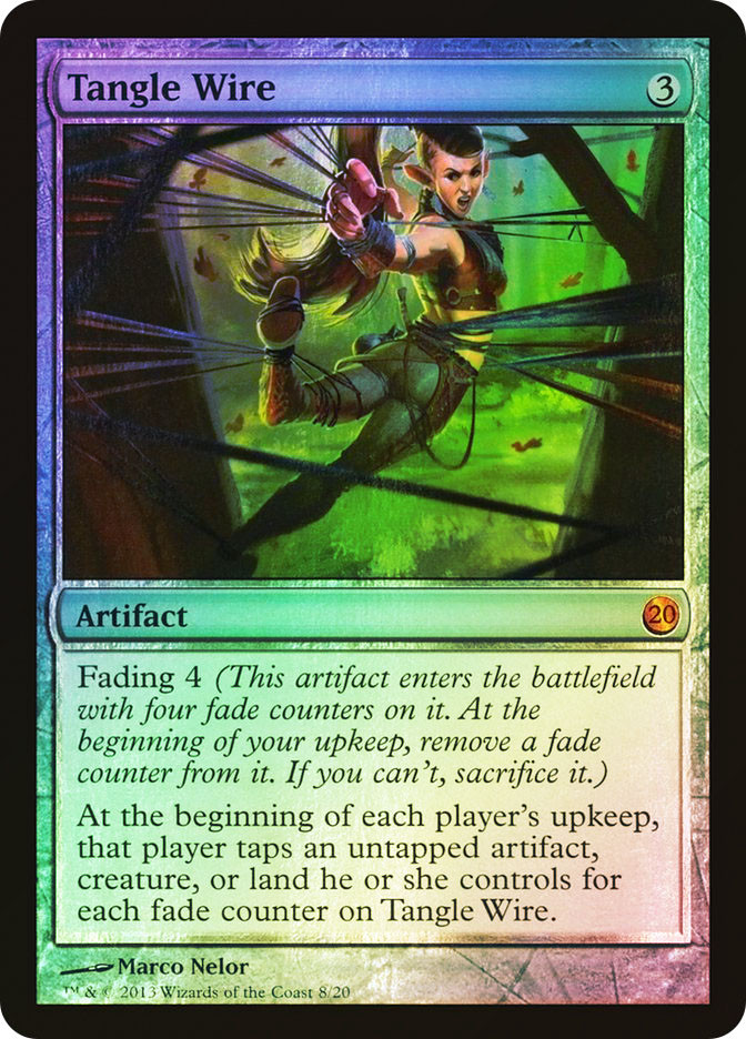 MTG FOIL Tangle Wire - From the Vault: Twenty #008 | eBay
