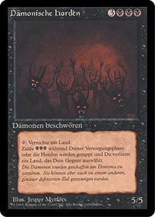 Demonic Hordes (BB) | 3rd Edition - Black Border - German | Star 