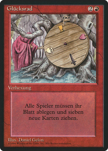 Wheel of Fortune (BB) | 3rd Edition - Black Border - German | Star  