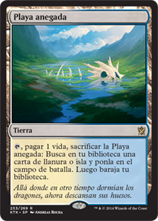 Flooded Strand | Khans of Tarkir - Spanish | Star City Games