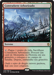 Wooded Foothills | Khans of Tarkir - Portuguese | Star City Games