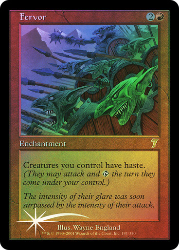 MTG 熱情/Fervor 7ED Foil Eng Fervor__06781.1651538364.386.
