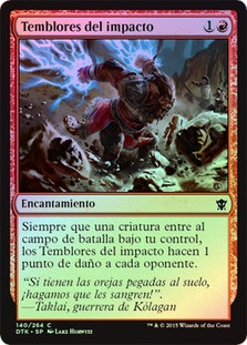 Impact Tremors | Dragons of Tarkir - Spanish | Star City Games