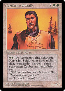 Northern Paladin/北の聖騎士/LEB Northern Paladin (BB) | 3rd Edition - Black Border - German