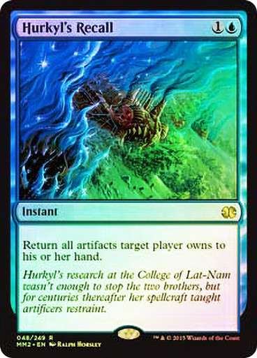 MTG ハーキルの召還術/Hurkyl's Recall 英語 ATQ Hurkyl's Recall · Fourth Edition (4ED) #77 · Scryfall Magic: The