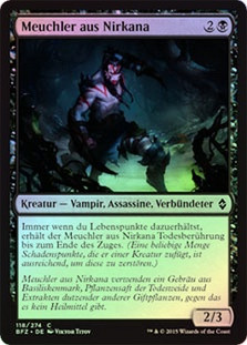 ist befriedigend eine 3 Nirkana Assassin | Battle for Zendikar - German