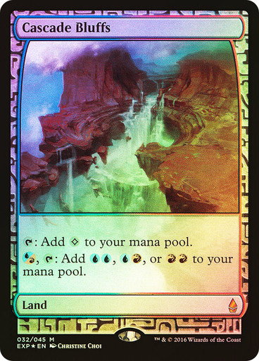 Cascade Bluffs (Full Art) | Masterpiece Series: Zendikar Expeditions | Star  City Games