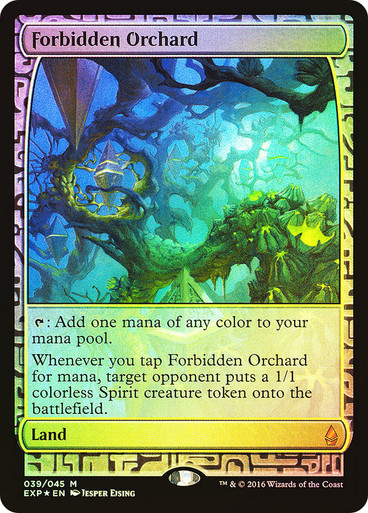 大切な MTG マジック・ザ・ギャザリング FOIL 禁忌の果樹園/Forbidden