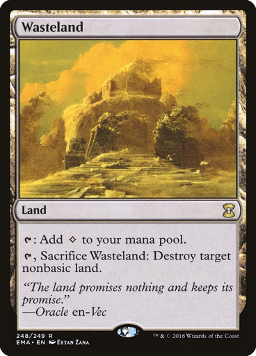 【MTG】Wasteland 4枚セット(TMP) MTG 不毛の大地 Wasteland [TMP] 英語版4枚セット MTG 不毛の