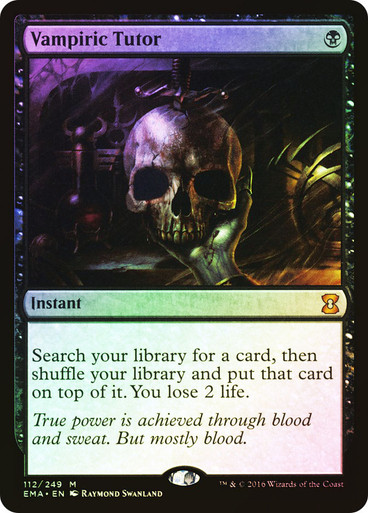 マジック：ザ・ギャザリング MTG vampiric tutor Vampiric Tutor (Borderless) | Dominaria Remastered