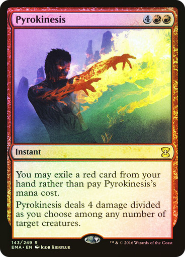 MTG foil 英語版 紅蓮操作 Pyrokinesis EMA Foil】《紅蓮操作/Pyrokinesis》[EMA] 赤R | 日本最大級 MTG通販