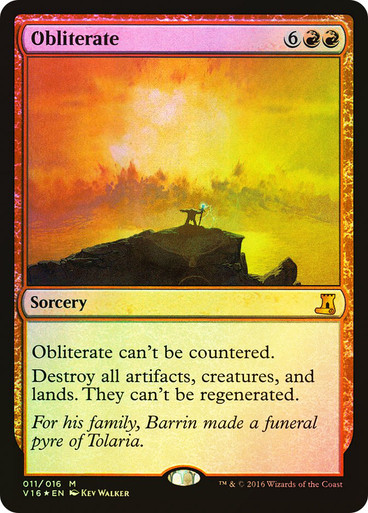 obliterate mtg card Obliterate [Eighth Edition]