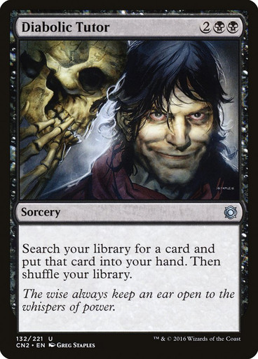 マジック：ザ・ギャザリング Brain dead mtg diabolic tutor DiabolicTutor__87508.