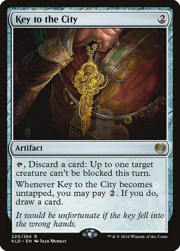 MTG　街の鍵/Key to the City　ダブルレインボウ102/500 MTG 街の鍵/Key to the City ダブルレインボウ102/500 - メルカリ