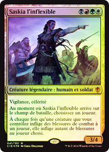 Saskia the Unyielding | Commander 2016 - French | Star City Games