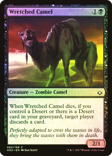 MTG  Camel 英語版 WretchedCamel__38620.