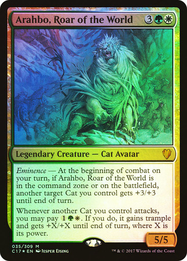 Arahbo, Roar of the World | Commander 2017 | Star City Games