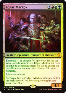 Edgar Markov | Commander 2017 - French | Star City Games