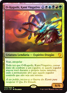 O-Kagachi, Vengeful Kami | Commander 2017 - Portuguese | Star City