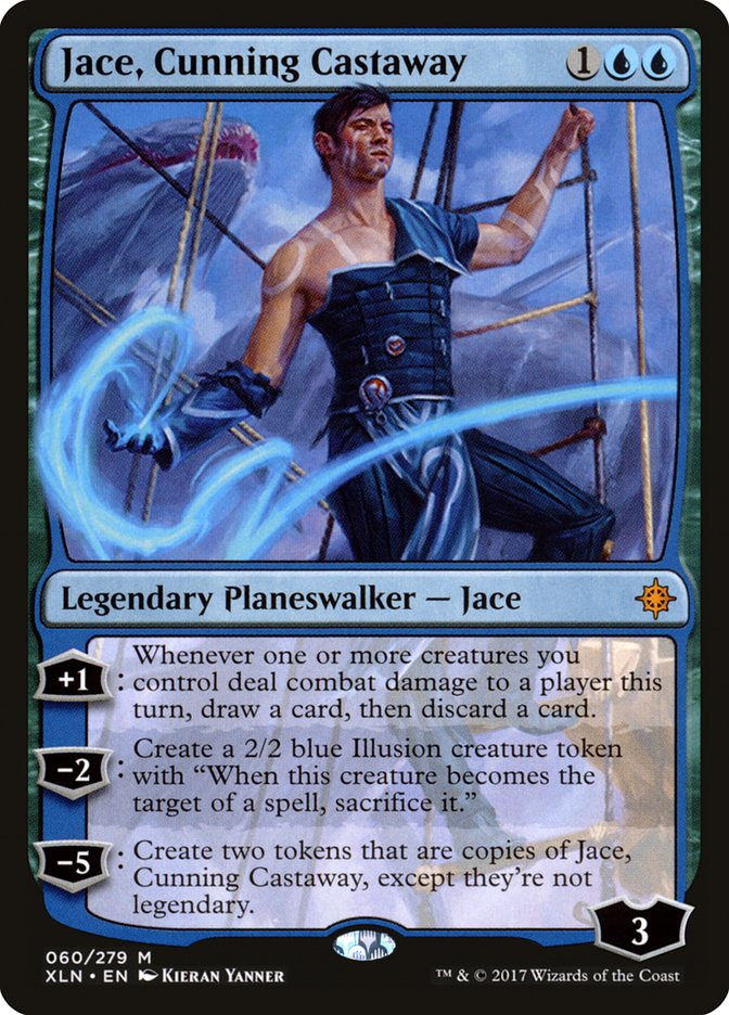 mtg all jace cards Wizards of the Coast Jace, Cunning Castaway