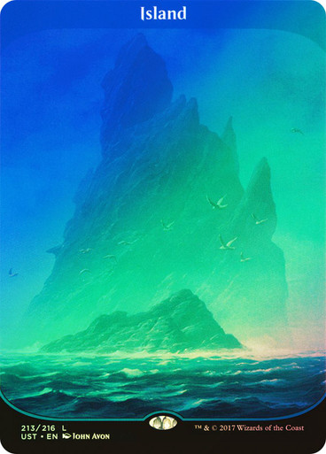 Island (#213) (Full Art) | Unstable | Star City Games