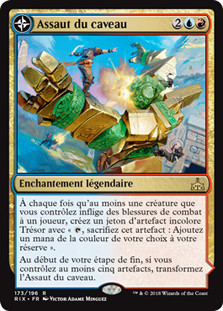 Storm the Vault // Vault of Catlacan | Rivals of Ixalan - French