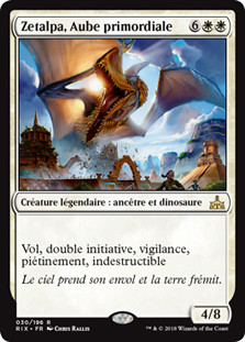MTG Vanguard 大判カード 8枚セット Zetalpa, Primal Dawn | Rivals of Ixalan - French | Star City Games