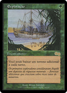 portuguese mtg cards Exploration | Urza's Saga - Portuguese
