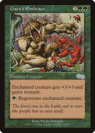 MTGプレイマット　Gaea’s Blessing Gaea's Blessing | Weatherlight - Korean | Star City Games