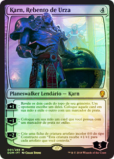 Karn, Scion of Urza | Dominaria - Portuguese | Star City Games