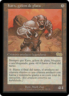 Karn, Silver Golem | Urza's Saga - Spanish | Star City Games