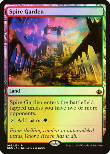 尖塔の庭/Spire Garden  BBD日本語foil Foil】《尖塔の庭/Spire Garden》[BBD] 土地R | 日本最大級 MTG