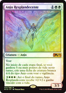Resplendent Angel | Core Set 2019 - Portuguese | Star City Games