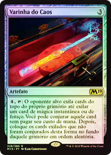 Chaos Wand | Core Set 2019 - Portuguese | Star City Games