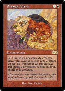 Sneak Attack | Urza's Saga - French | Star City Games