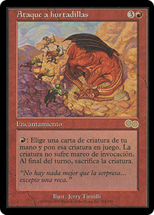 Sneak Attack | Urza's Saga - Spanish | Star City Games