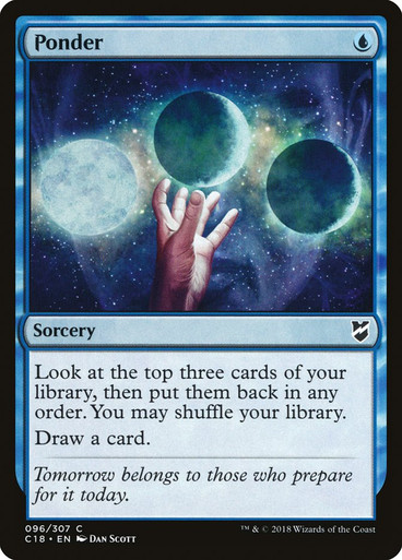 MTG サイン入りプレイマット 思案/ponder Ponder (Secret Lair) (#245) (Borderless) | Promo: General
