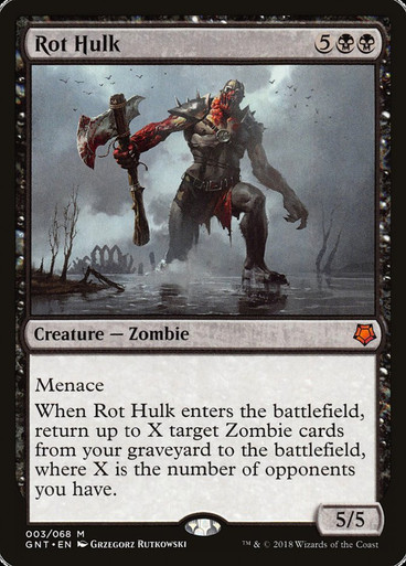 MTG foil 英語版 腐敗の巨体 Rot Hulk 旧枠 RotHulk__48088.1648787638.386.