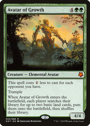MTG　Avatar of Growth Avatar of Growth | Game Night | Star City Games