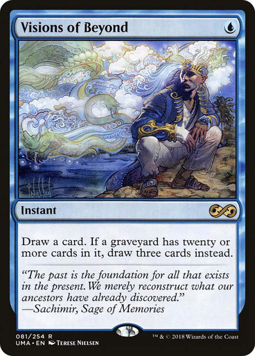 MTG 彼方の映像/Visions of Beyond foil PSA10 ❷ visions-of-beyond-081__03887.