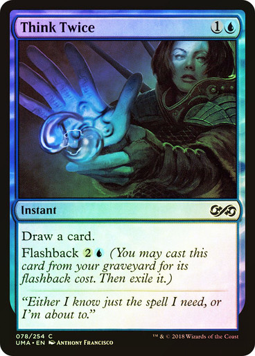 MTG 熟慮 Think Twice フラクチャー foil ２枚 英語 熟慮 [FDN_BF] Foil 【BIGWEB | MTG】日本最大級の激安カード