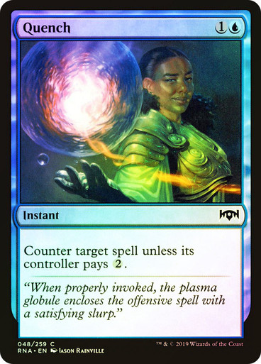 マジック：ザ・ギャザリング Magic The Gathering: Ravnica Allegiance Quench__05462.1651610783.386.