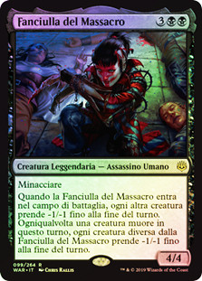 Massacre Girl | War of the Spark - Italian | Star City Games