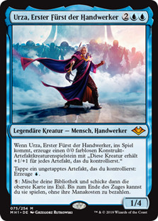 Urza, Lord High Artificer | Modern Horizons - German | Star City Games