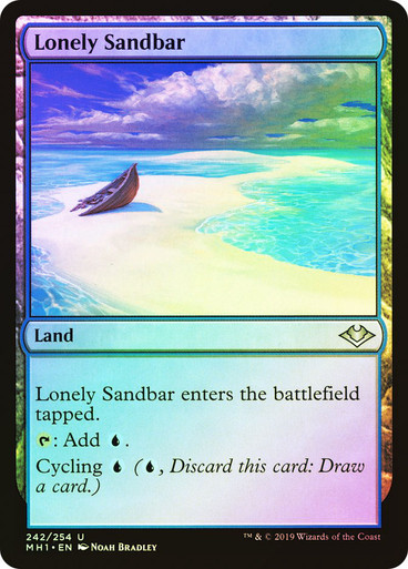 孤立した砂州/Lonely Sandbar Foil 英語 4枚 MTG Lonely Sandbar | Modern Horizons | Star City Games